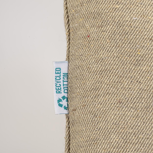190 g/m2 recycled cotton shopping bag with long handles and gusset 4