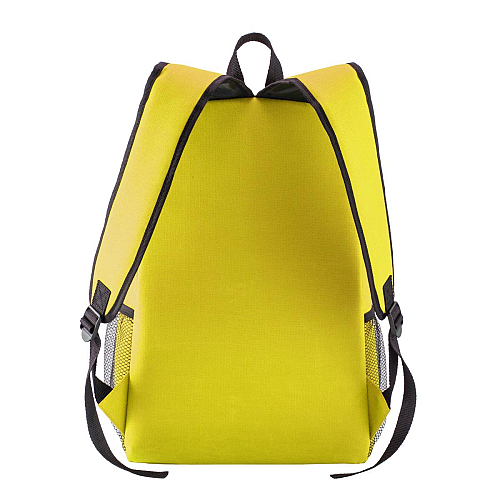 600D polyester Backpack with earbuds port 3