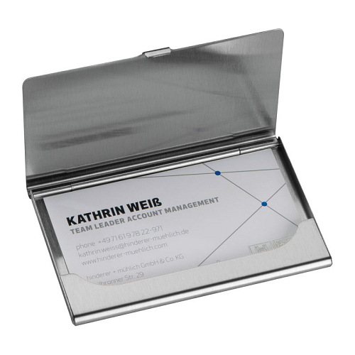 Metal Business card holder  2