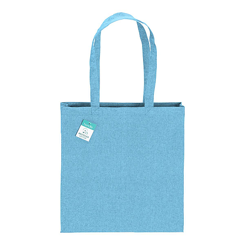 190 g/m2 recycled cotton shopping bag, long handles and gusset 2