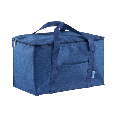 Melange r-pet cooler bag with silver interior 1