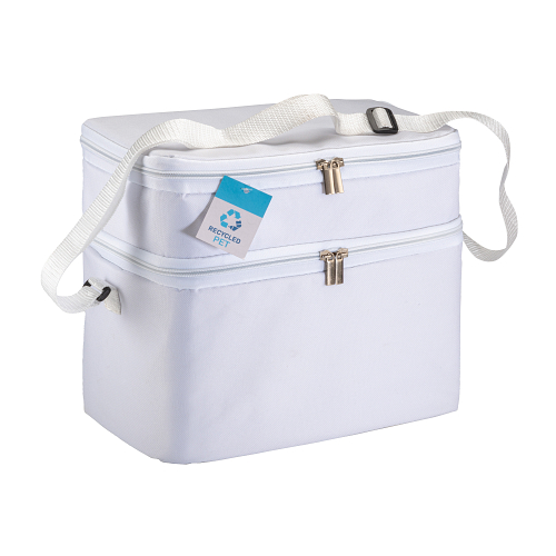 R-pet cooler bag with silver interior 1