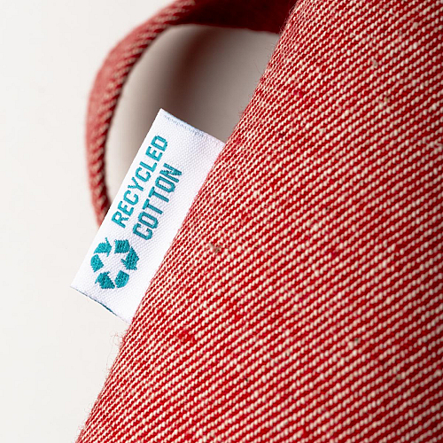 280g/m2 recycled cotton shopping bag, long handles 4