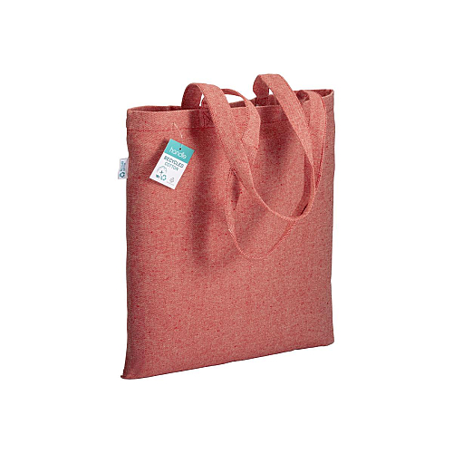280g/m2 recycled cotton shopping bag, long handles 1