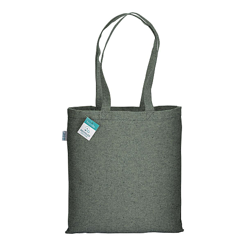 280g/m2 recycled cotton shopping bag, long handles 2