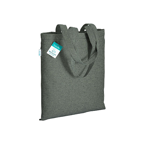 280g/m2 recycled cotton shopping bag, long handles 1