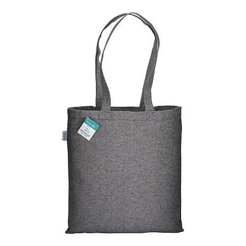 280g/m2 recycled cotton shopping bag, long handles 2