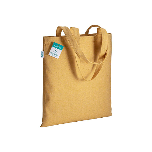 280g/m2 recycled cotton shopping bag, long handles 1