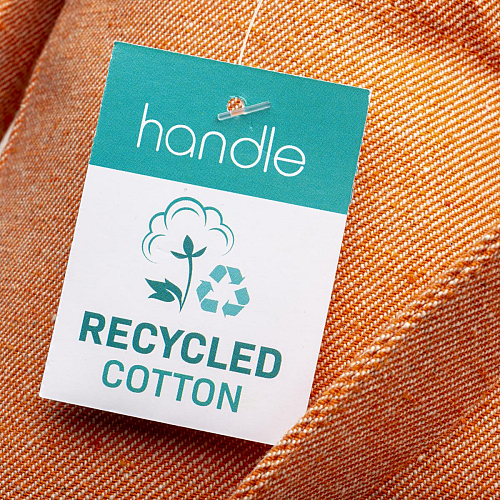 280g/m2 recycled cotton shopping bag, long handles 3