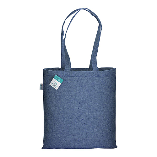 280g/m2 recycled cotton shopping bag, long handles 2