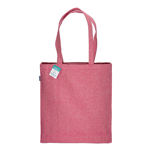 280g/m2 recycled cotton shopping bag, long handles and gussets 2