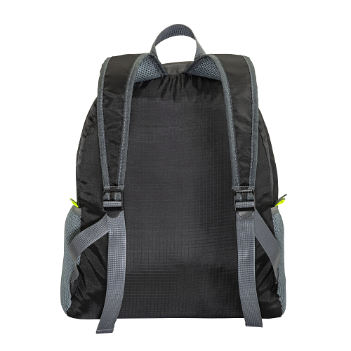 210d polyester ripstop foldable backpack, resealable in a pocket 3