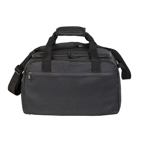 600d polyester duffle bag, shoulder strap with adjustable and removable buckle 2