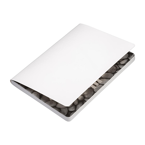 Stone paper notebook, white lined sheets, 64 pages, 14.5x21 cm 1