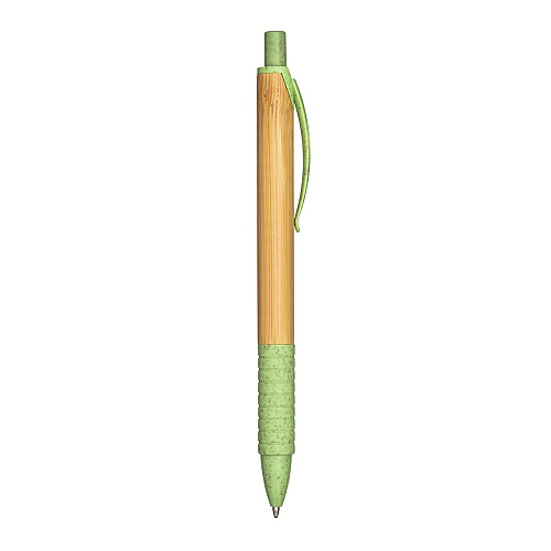 Bamboo and wheat straw snap pen 2