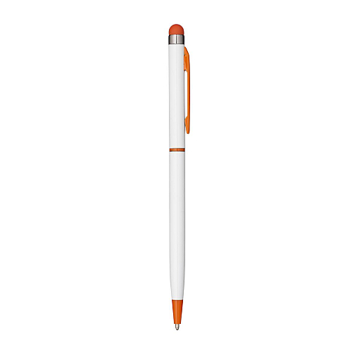 Metal twist pen, with touchscreen, clip and matching tip. 2