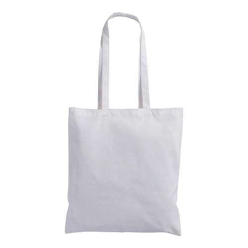 180 g/m2 recycled cotton/polyester shopping bag, long handles 3