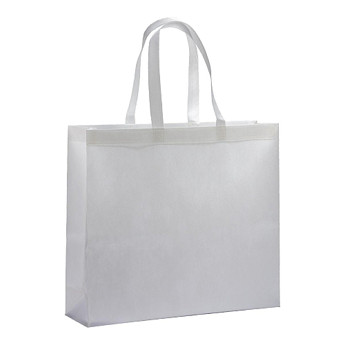 80 g/ m2 R-pet heat-sealed shopping bag with gusset 3