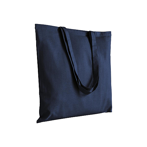 120 g/m2 recycled cotton shopper bag, long handles. 1