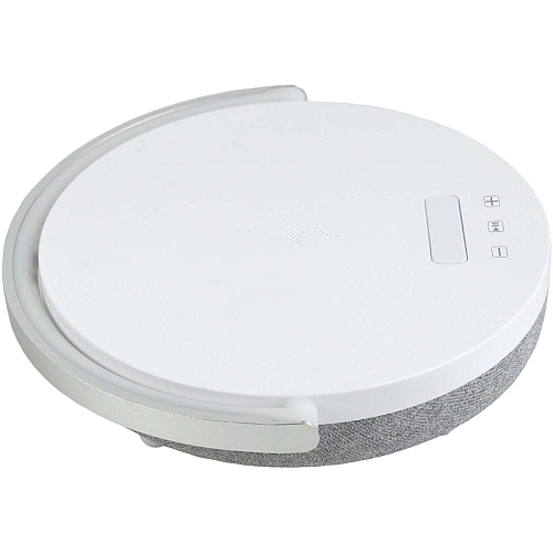 Prixton 4-in-1 10W Bluetooth® speaker with LED light and wireless charging base 2