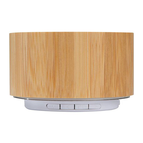 Bluetooth speaker with bamboo coating 4