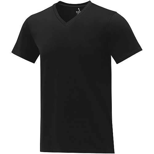 Somoto short sleeve men's V-neck t-shirt  1