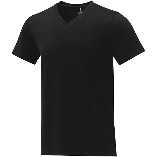 Somoto short sleeve men's V-neck t-shirt  1