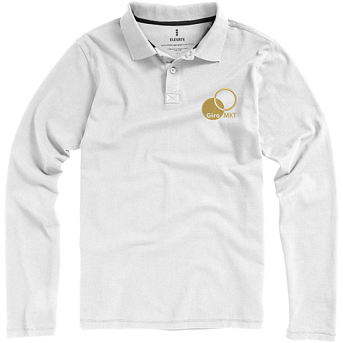 Oakville long sleeve men's polo 3