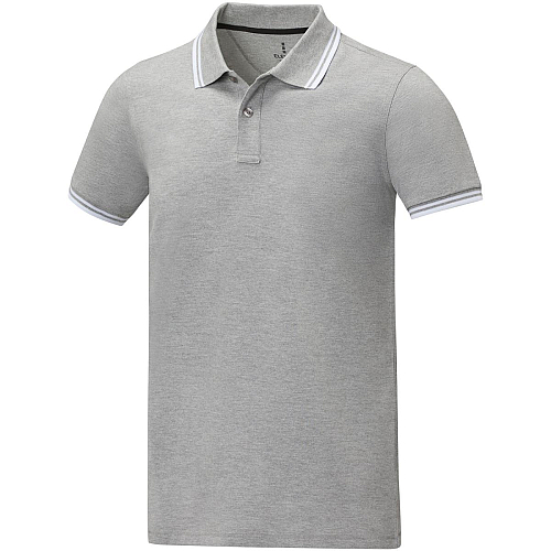 Amarago short sleeve men's tipping polo 1