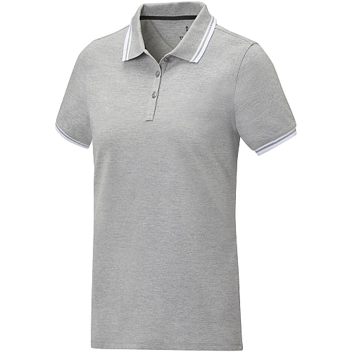 Amarago short sleeve women's tipping polo 1