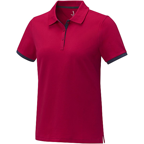 Morgan short sleeve women's duotone polo 1