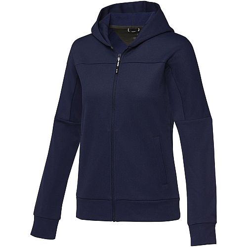 Nubia women's performance full zip knit jacket 1