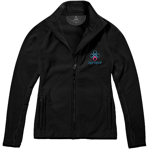 Brossard micro fleece full zip ladies jacket 3