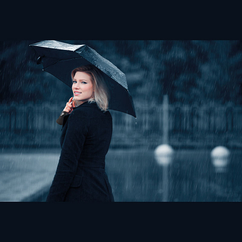 Umbrella, with pushbutton 4
