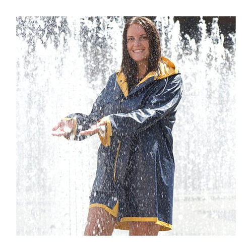Bicolour reversible raincoat, PVC,XL 3