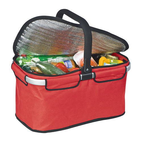 Luxury shopping basket with cooler function 1