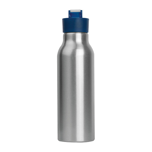 Metal drinking bottle with silicone lid 3