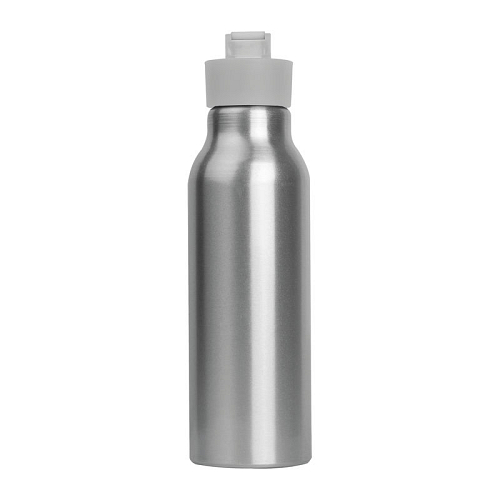 Metal drinking bottle with silicone lid 3