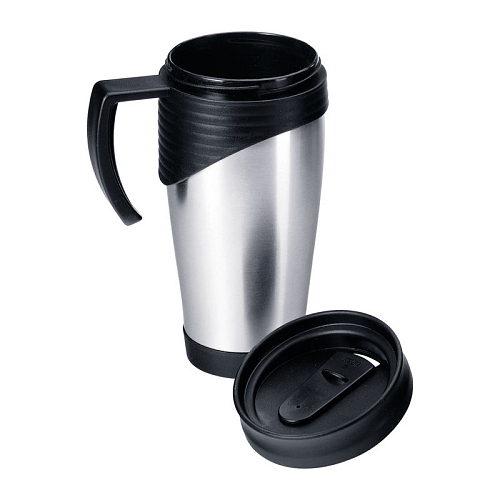 Stainless steel travel mug 1