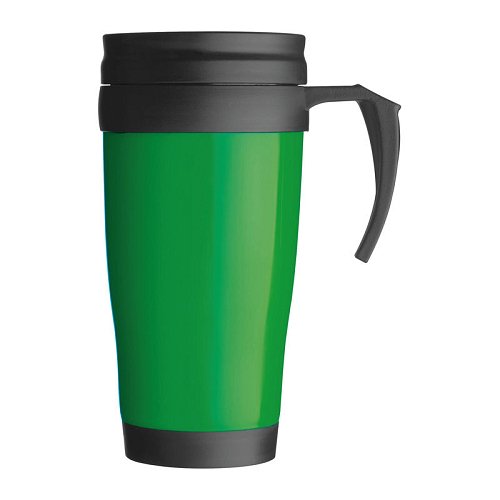 Plastic thermal travel mug â€“ 0.4 l 1