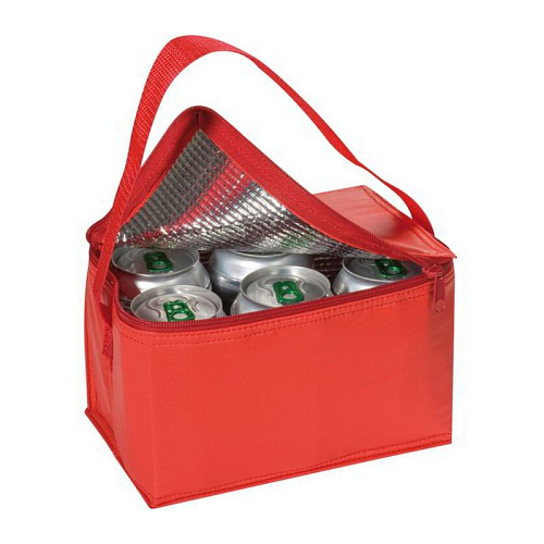 Mini polyester cooler bag for 6 cans 2