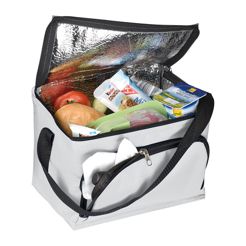 210D polyester cooler bag with front compartment 1