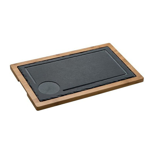 Serving Board, slate/wood  1