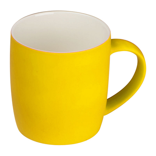 Rubberized ceramic mug 1