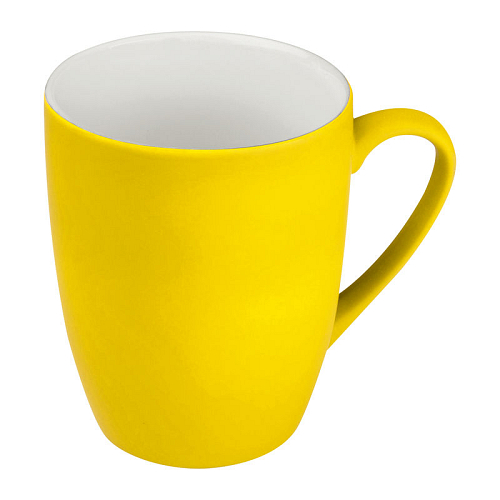 Rubberized ceramic mug 1