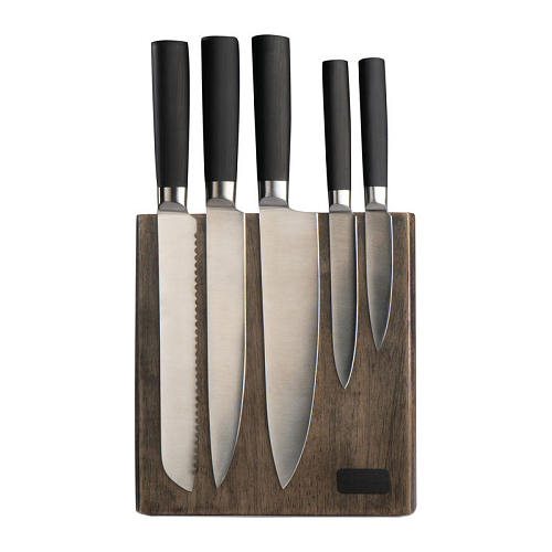 Knife block with 5 kinves 2