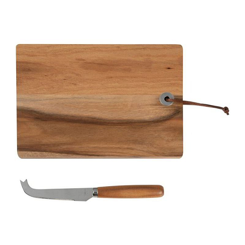Wooden board with cheese knife 3
