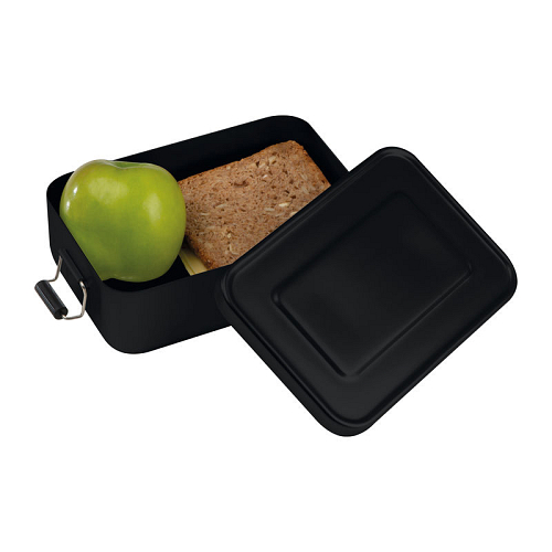 Aluminum lunchbox with closure 2