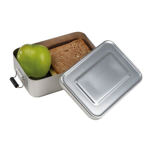 Aluminum lunchbox with closure 3