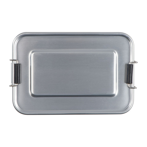 Aluminum lunchbox with closure 4
